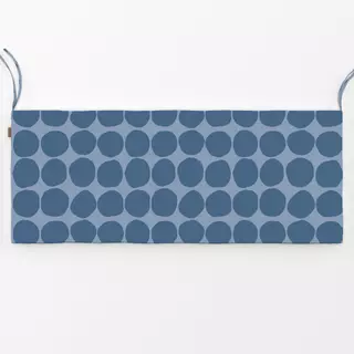 Bankauflage Blue Dots 1