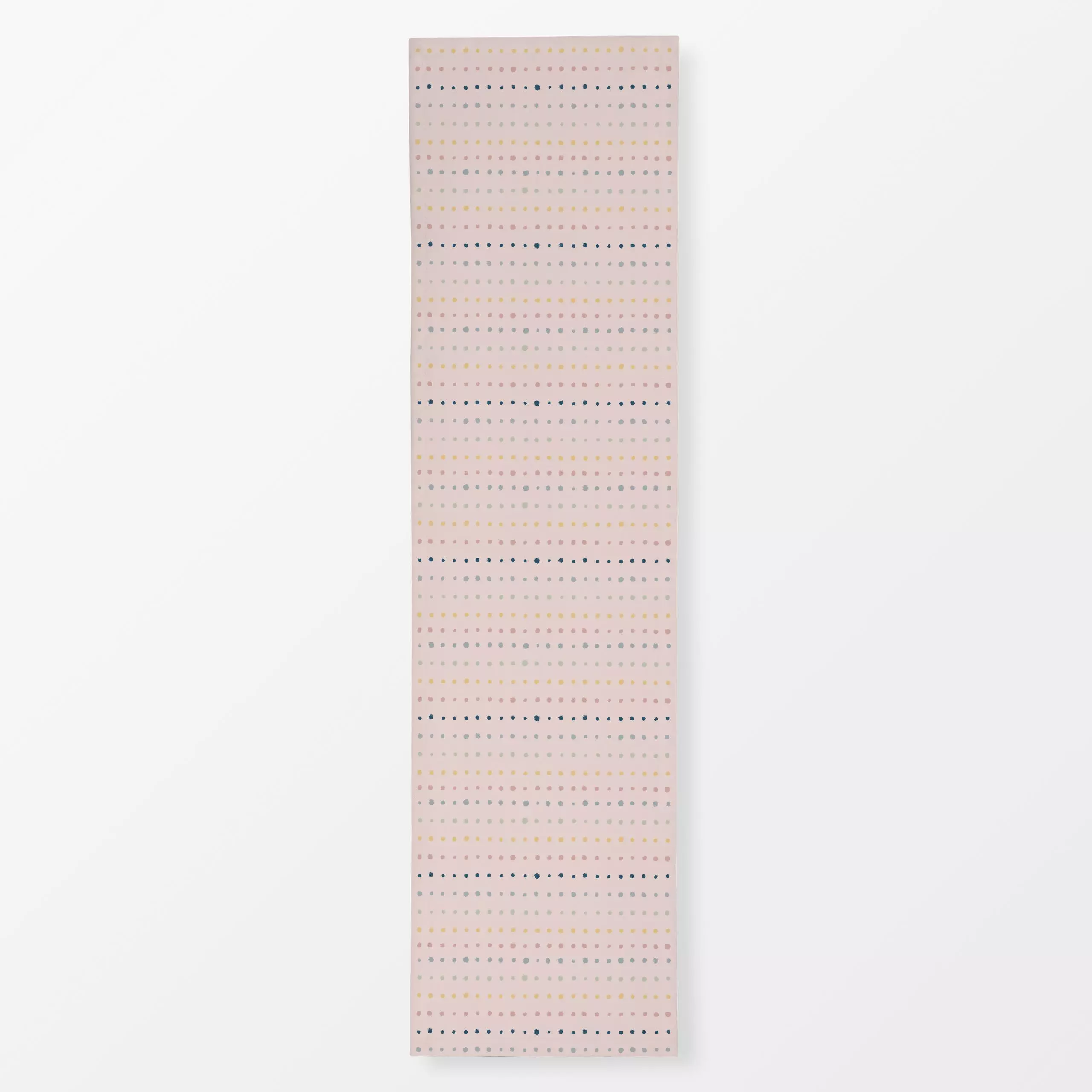 Tischläufer Regenbogen Punkte - Kinderzimmer & Motive für Kinder, Symbole & Muster - von „Christiane Zielinski"; abstrakt, P...