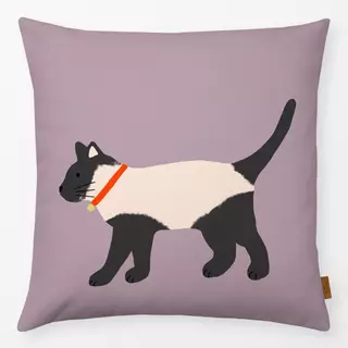 Kissen Siamesische Katze mit Halsband