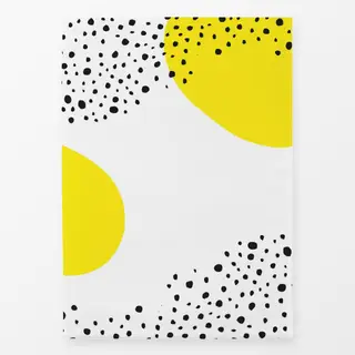 Geschirrtücher Yellow Black