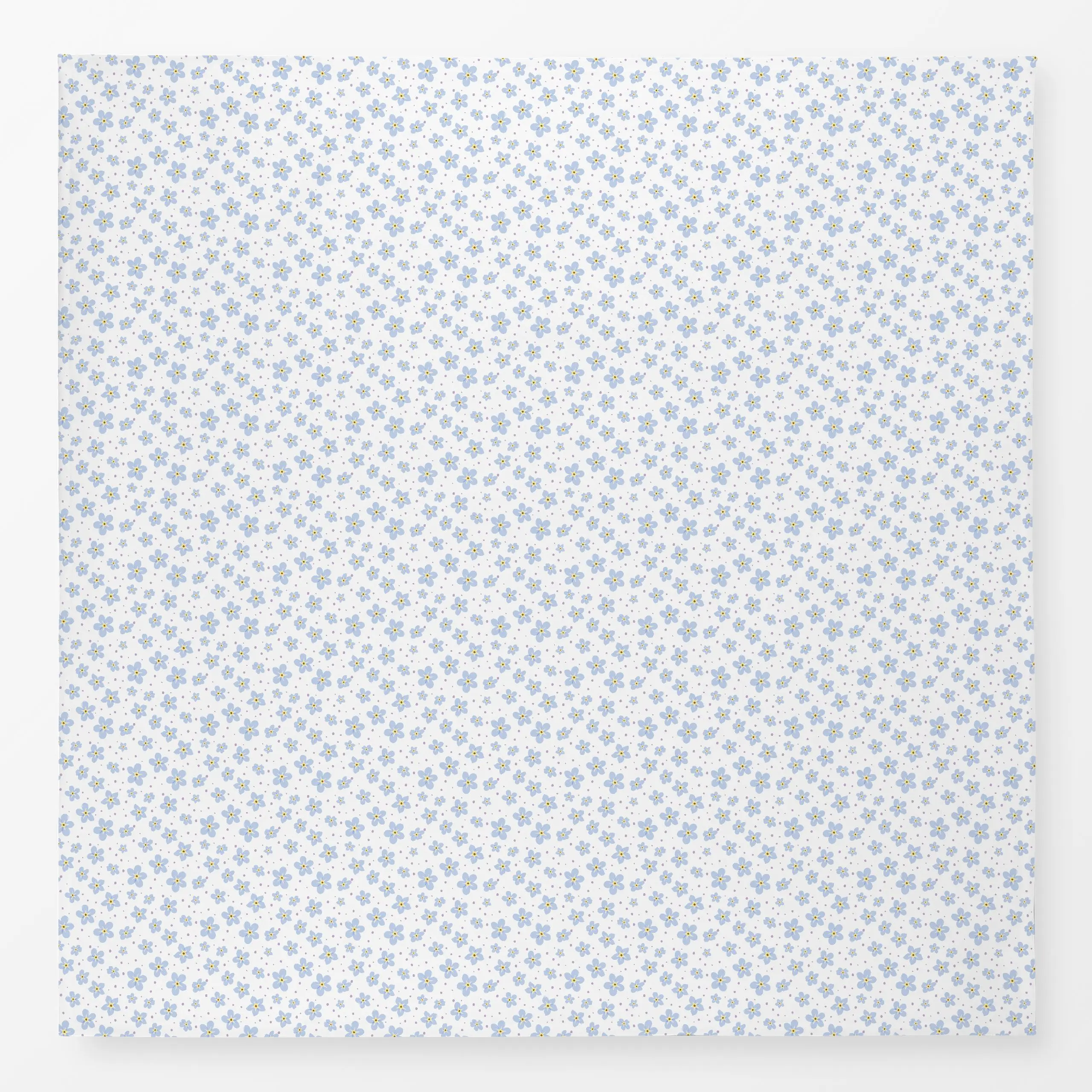 Tischdecke Ostern Vergiss mein nicht, Blumen, gemustert, Ostern, von Carolin Vonhoff