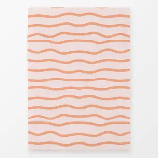 Geschirrtücher coastal summer wellen apricot