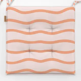 Sitzkissen coastal summer wellen apricot