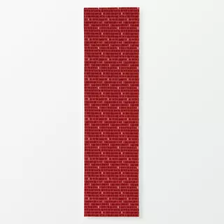 Tischläufer Dancing Dots red