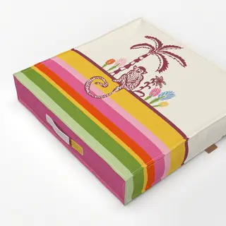 Bodenkissen Monkey Palmtree