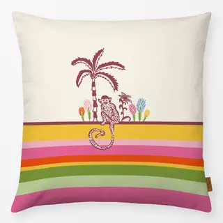 Kissen Monkey Palmtree