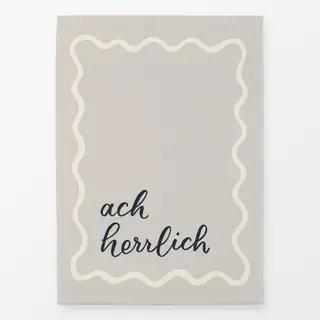 Geschirrtücher ach herrlich grau beige