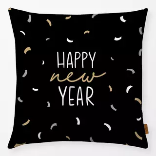 Kissen New Year in Rio black