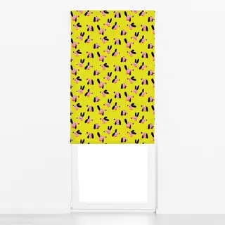 Raffrollo Verwirrte Dackel - Muster