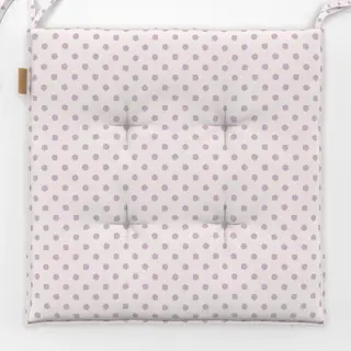 Sitzkissen Punkte Polkadot Lila Beige