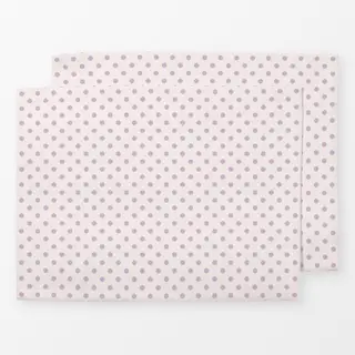 Tischset Punkte Polkadot Lila Beige