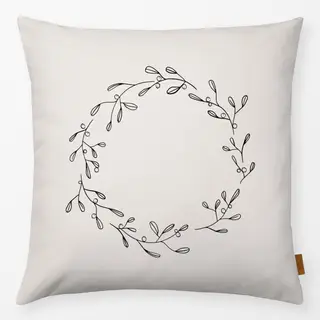 Kissen Minimal Wreath