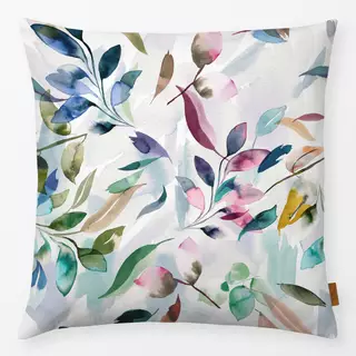 Kissen Watercolor Mystic Leaves