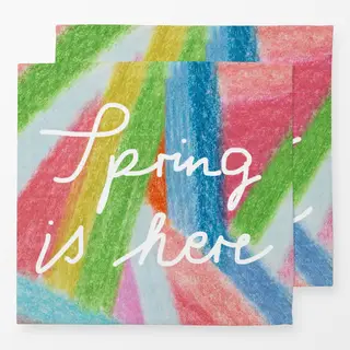 Servietten Spring is here