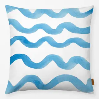 Kissen blaue Wellen Sommer