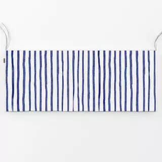 Bankauflage Bleu Marine Stripes