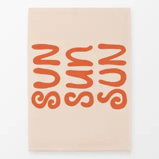 Geschirrtücher Sun Sun Sun orange