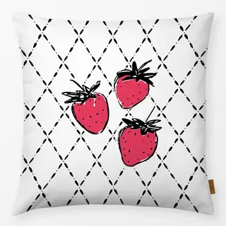 Kissen Erdbeeren