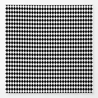 Tischdecke Raute im Quadrat