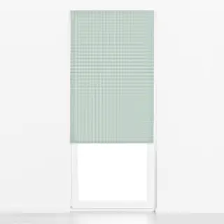 Raffrollo Landliebe Karo blau