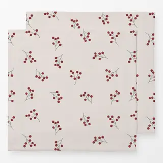 Servietten Winterbeeren rot