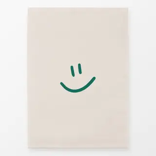 Geschirrtücher Happy Face beige