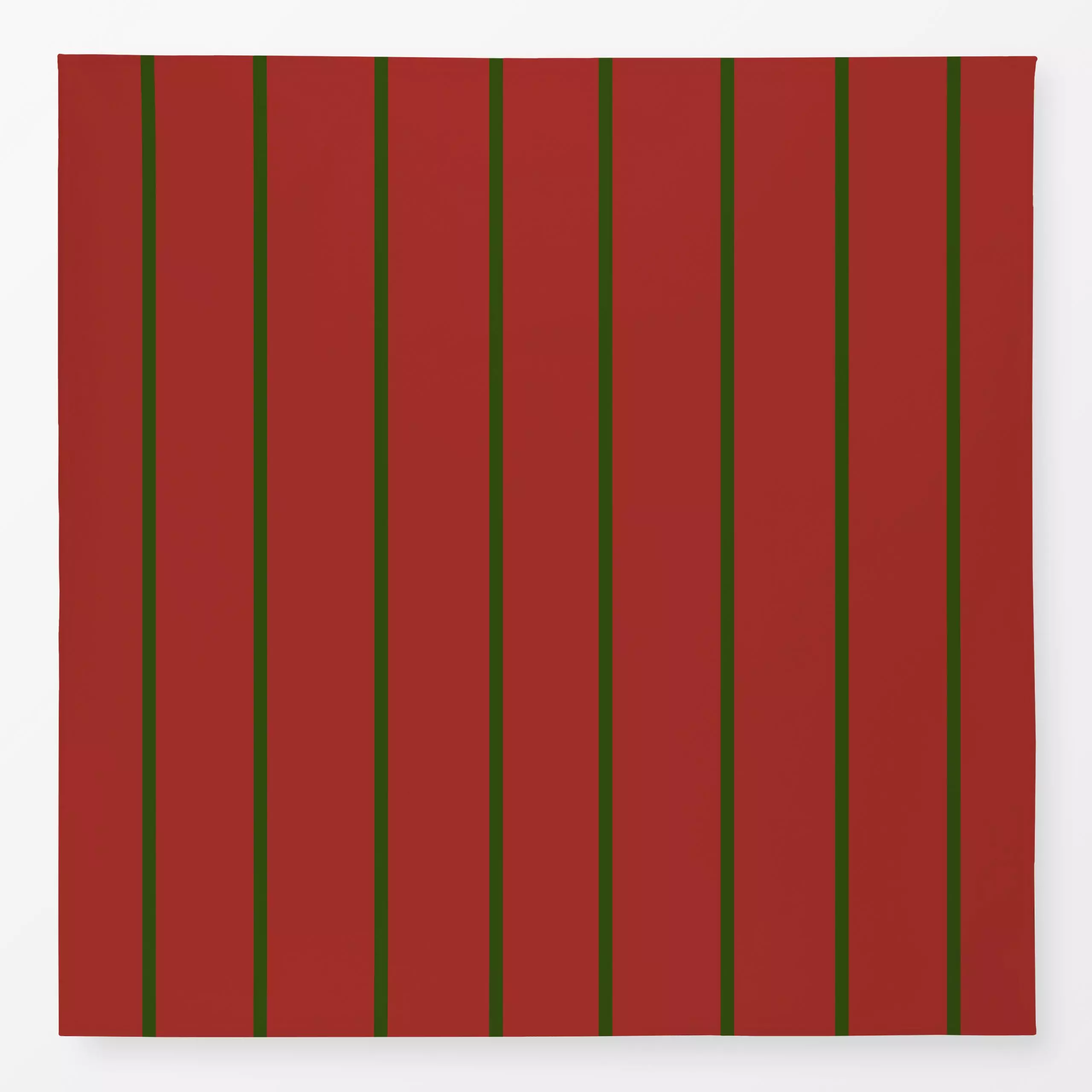 Tischdecke Weihnachtsrot Grüne Streifen - Weihnachten, Winter, Symbole & Muster - von „Alisa Knöß"; Streifen, skandinavisch,...
