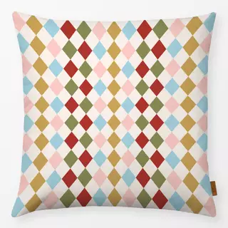 Kissen Diamond Pattern Colorful