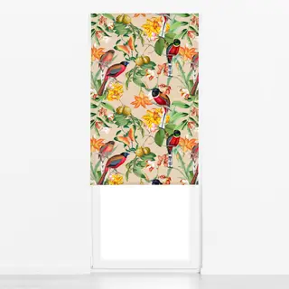 Raffrollo Tropischer Dschungel Sommer