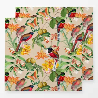 Servietten Tropischer Dschungel Sommer