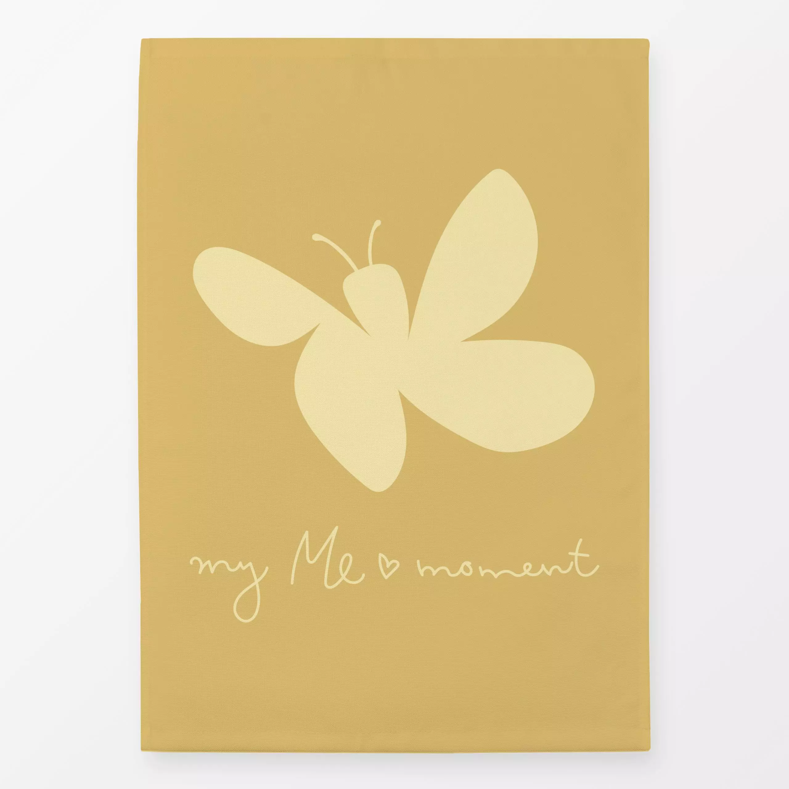 Geschirrtücher LINEAR My Me Moment 2 - Tiere, Sprüche & Schriftzüge - von „Primus Pattern"; Self Love, Schmetterling, Pastel...