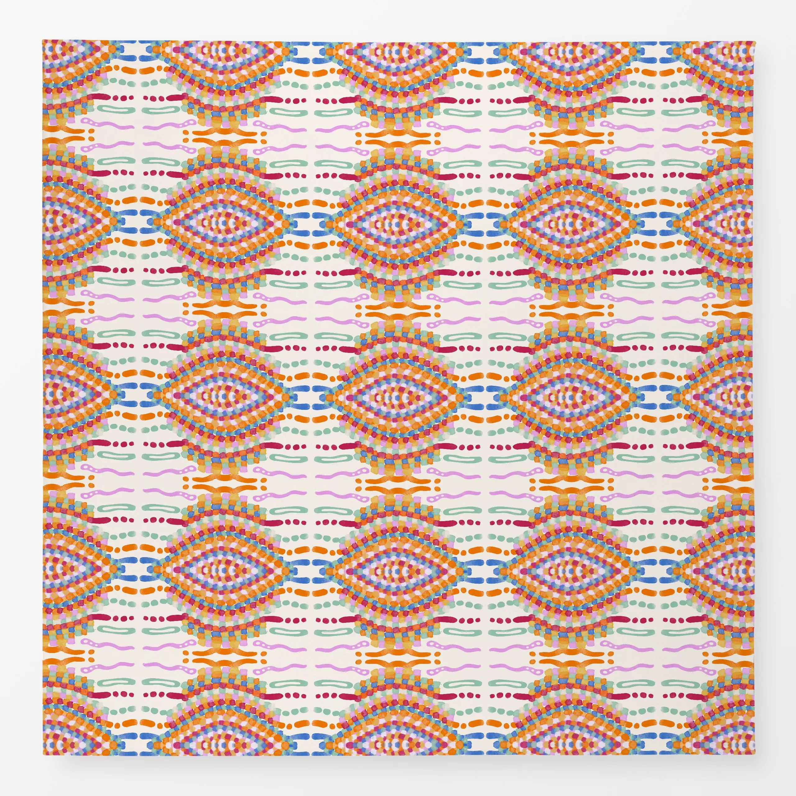 Tischdecke Colorful diamond, gemustert, von Patries Elisabeth