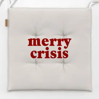 Sitzkissen Merry Crisis