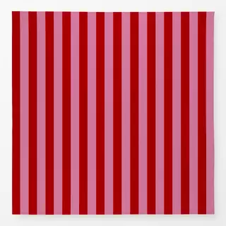 Tischdecke Pink Dunkelrot Streifen