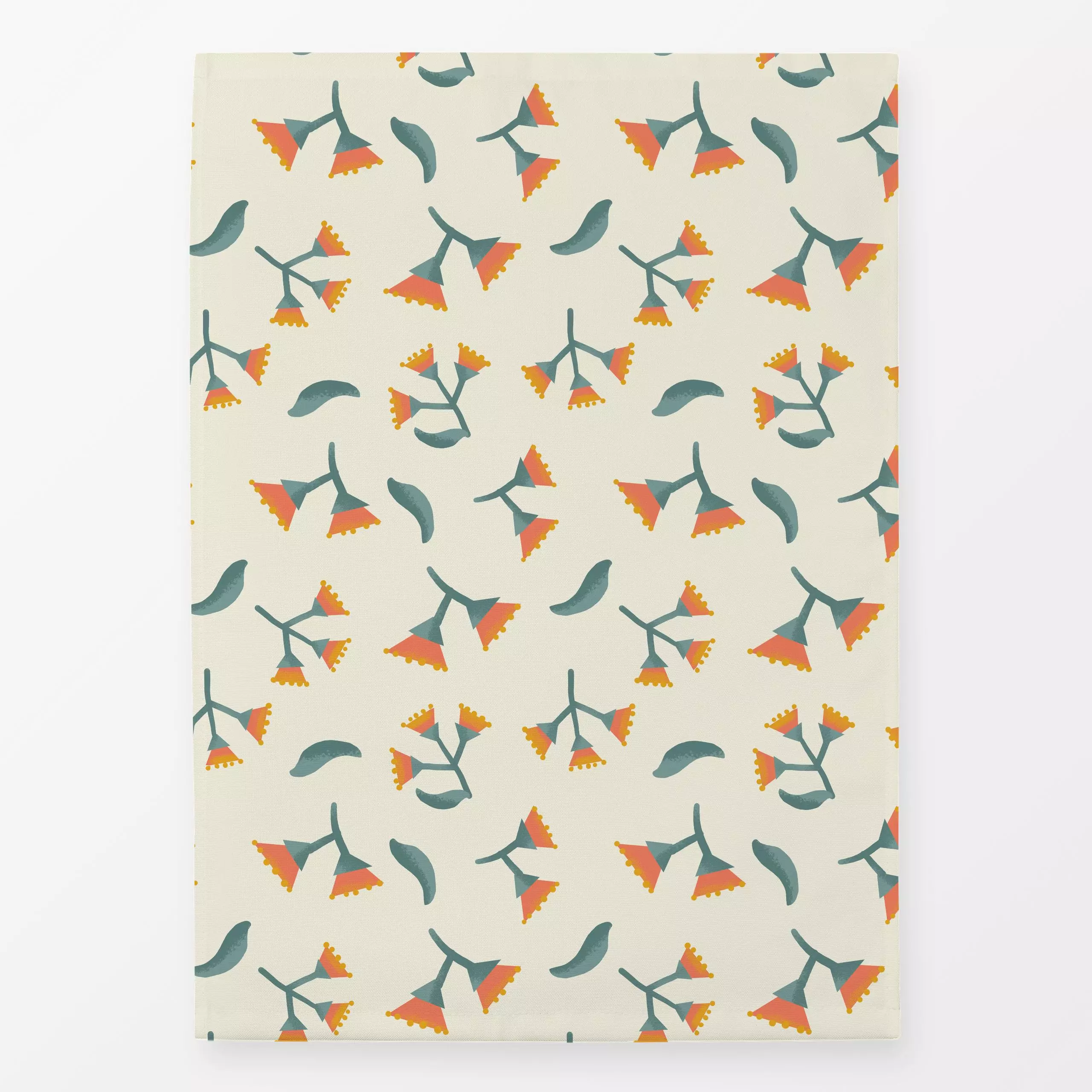 Geschirrtücher Australische Blumen - Blumen & Florales - von „Julia Reyelt"; minimal, Eukalyptus, Blüten, Sommerblumen, Land...