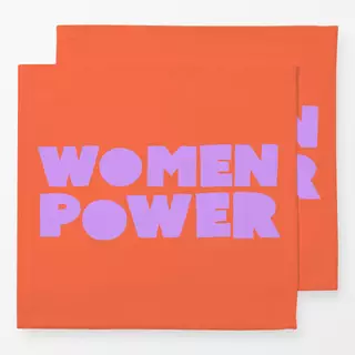 Servietten Womenpower orange