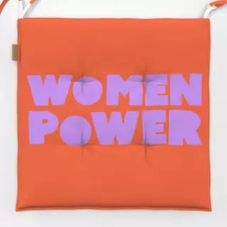 Sitzkissen Womenpower orange