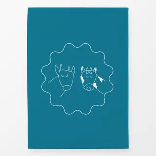 Geschirrtücher Bergsommer Kuh-Patches balu