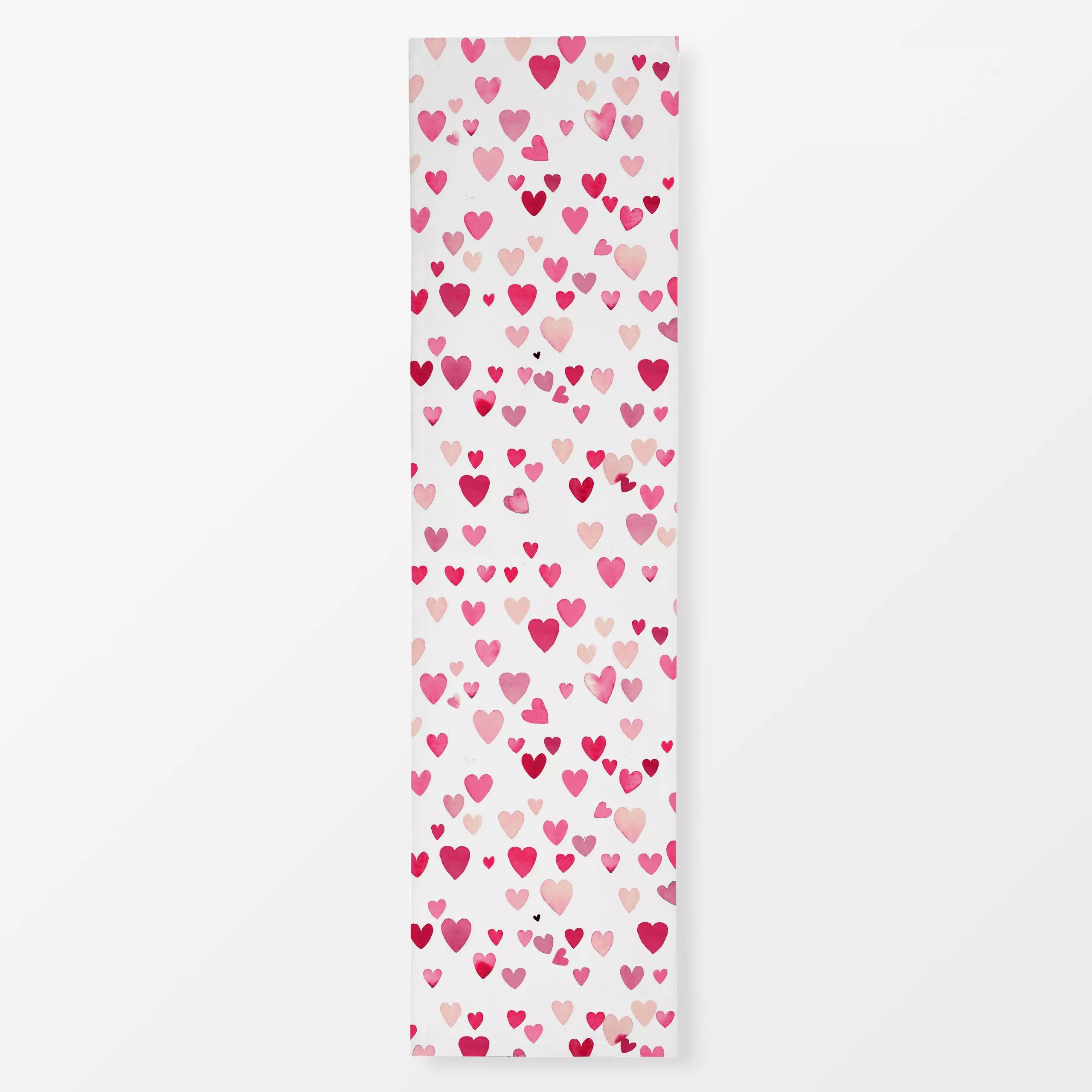 Tischläufer Valentin Herzen Romantik Red - Liebe, Romantik & Pride, Symbole & Muster - von „Ninola Design "; Love, Herzen, P...