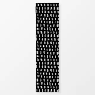 Tischläufer Black&White: Striche 3