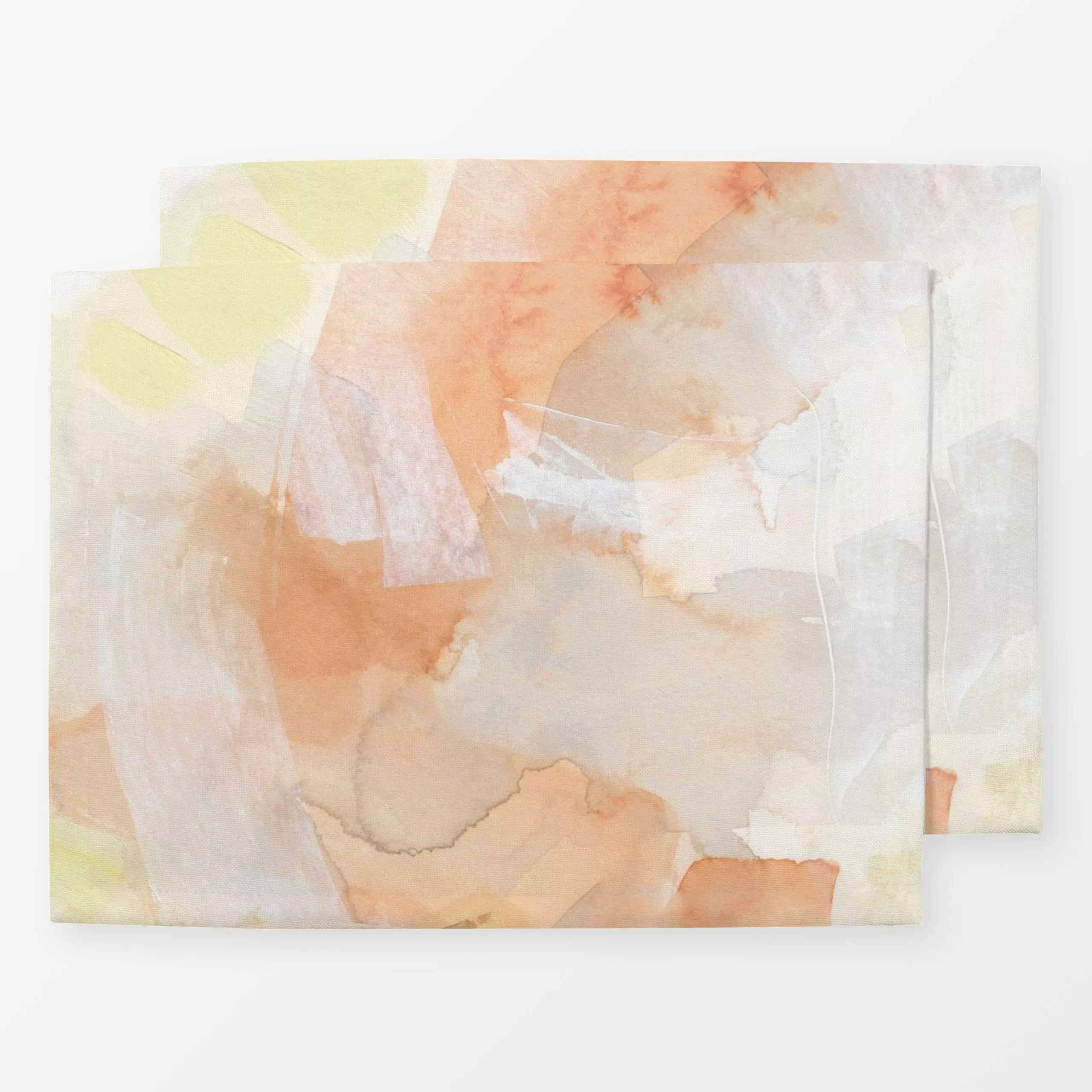 Tischset Brushstrokes pastel tones 2, gemustert, Sommer, von Nouveau Prints