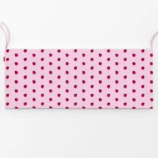 Bankauflage Marienkäfer Party  Pink