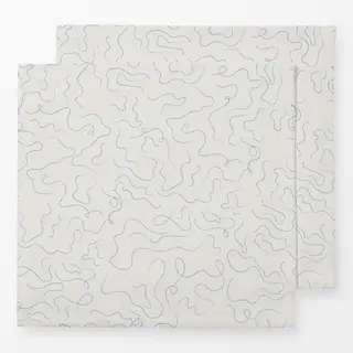 Servietten Wave Pattern Light