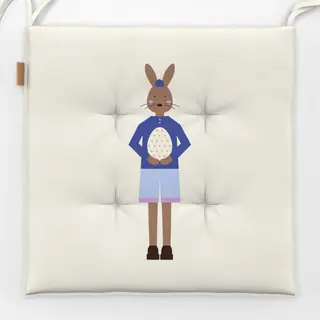 Sitzkissen Osterhase Junge