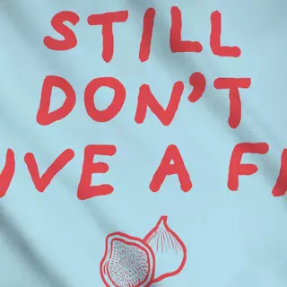 Meterware Give A Fig Blue