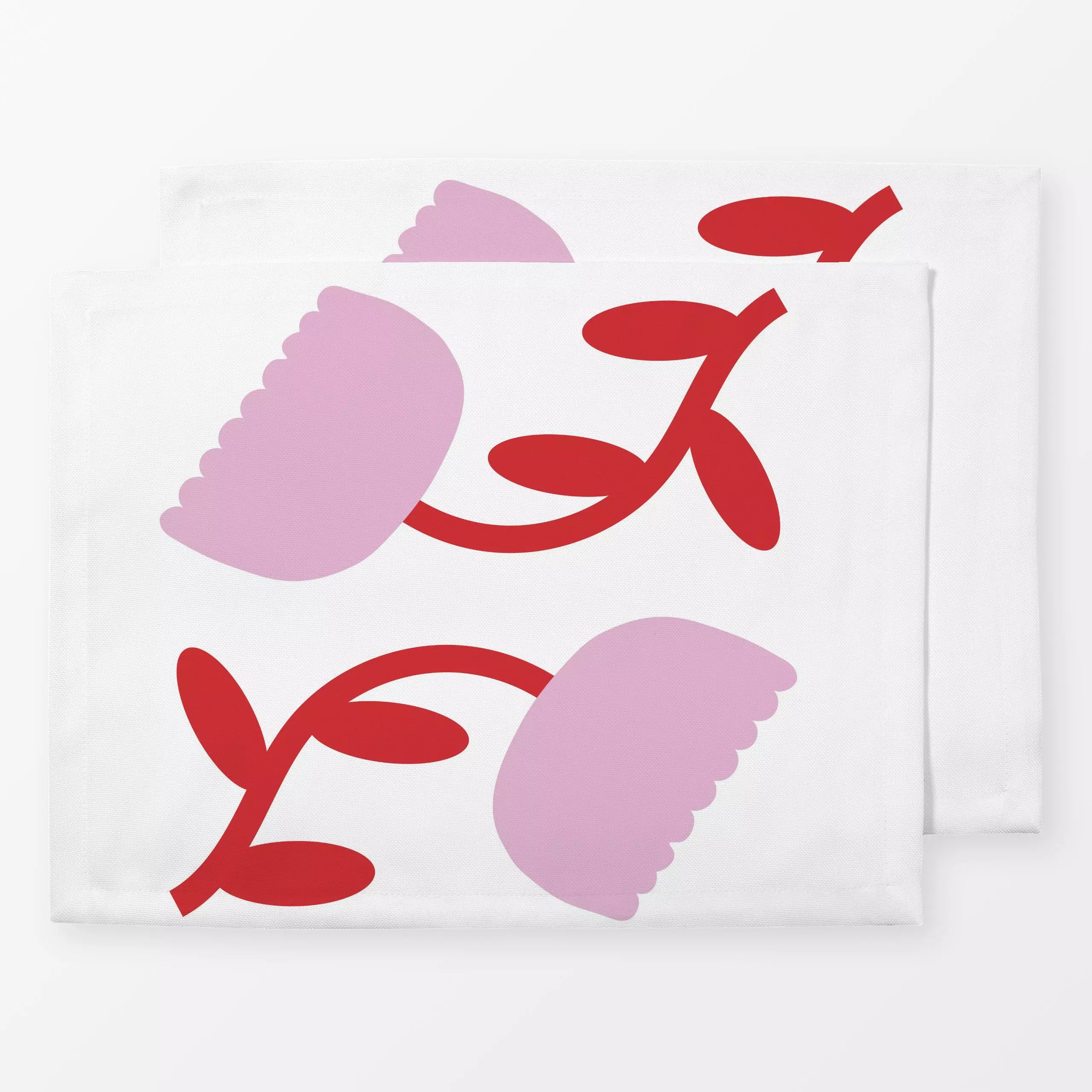 Tischset Always Blooming Two, Blumen, von Jana Driver