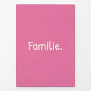 Geschirrtücher Familie pink