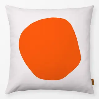Kissen organischer Kreis Orange