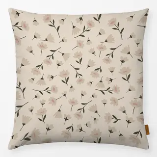 Kissen Kleine Blüten hell