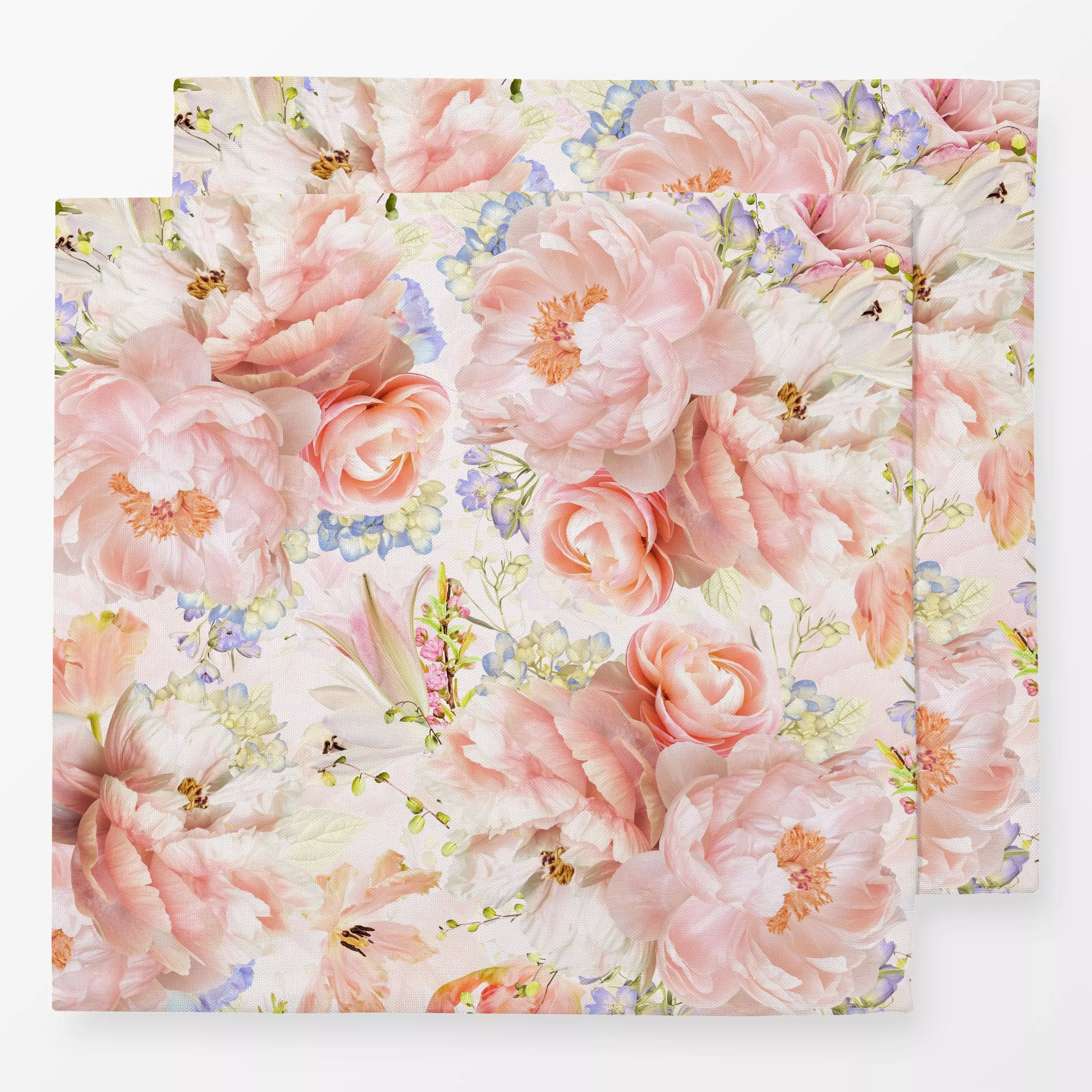 Servietten Pfingstrosen Garten 2023 3 - Blumen & Florales, Sommer, Pflanzen & Botanik - von „Uta Naumann"; Natur, Blumen, Ro...